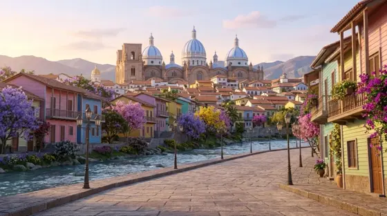 Cuenca y el Tomebamba, Cuenca