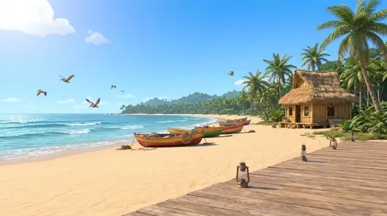 Playa de pescadores, Manabí
